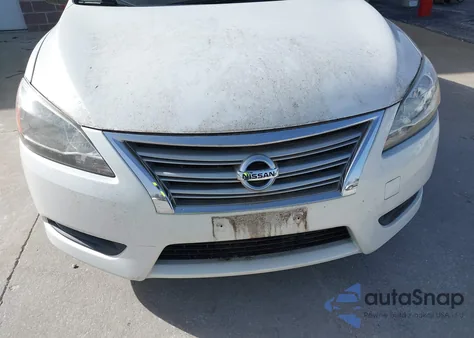 2014 Nissan Sentra S z USA, uszkodzony, nr VIN 3N1AB7AP3EL655558